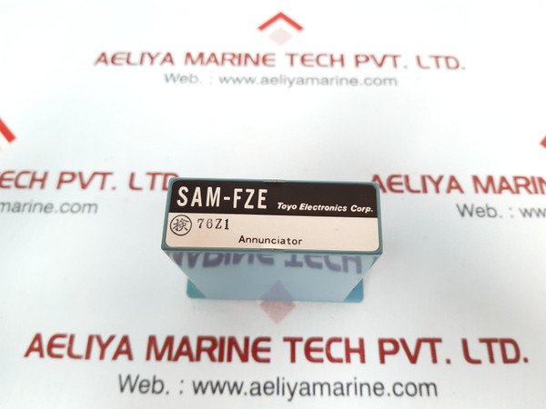 Toyo electronics sam-fze annunciator