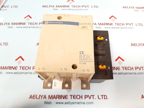 Telemecanique Lc1F115 Magnetic Contactor 175 A