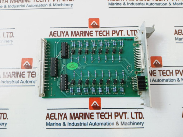 Yantrashilpa Ys-91130 Printed Circuit Board Mcs-86 Used