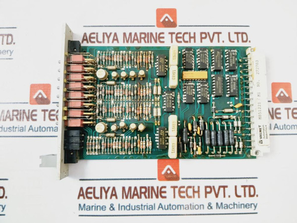 Valmet Automation Biu 4 Binary Input Module M851221/M1 Used