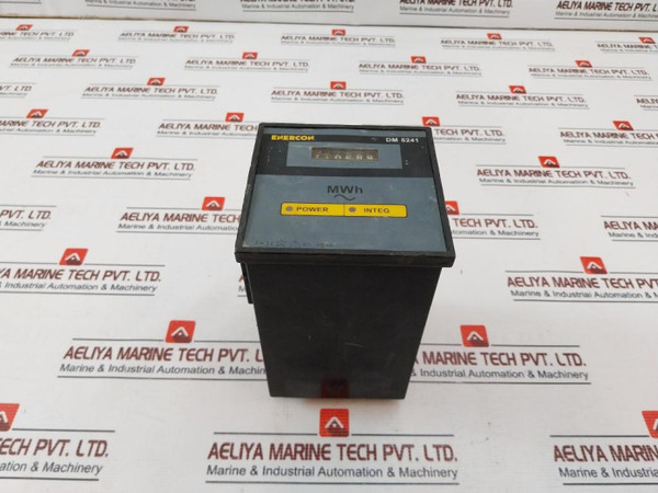 Enercon Dm 5241 Mwh Digital Panel Meter 50…60 Hz Used