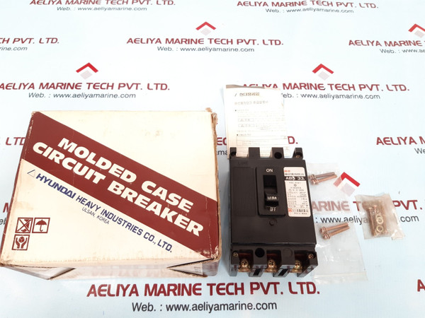 Hyundai abs 33 molded case circuit breaker