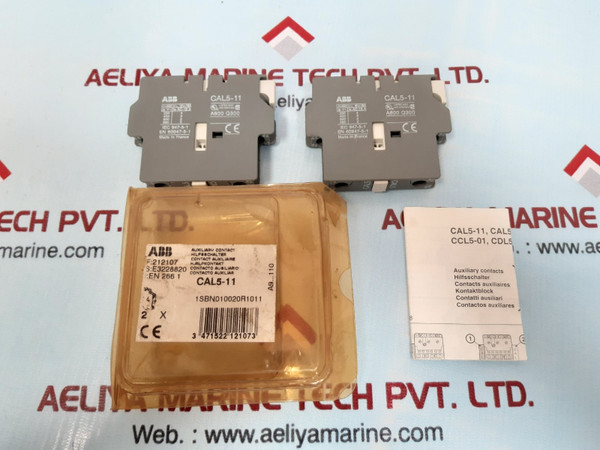 Abb cal5-11 auxiliary contacts