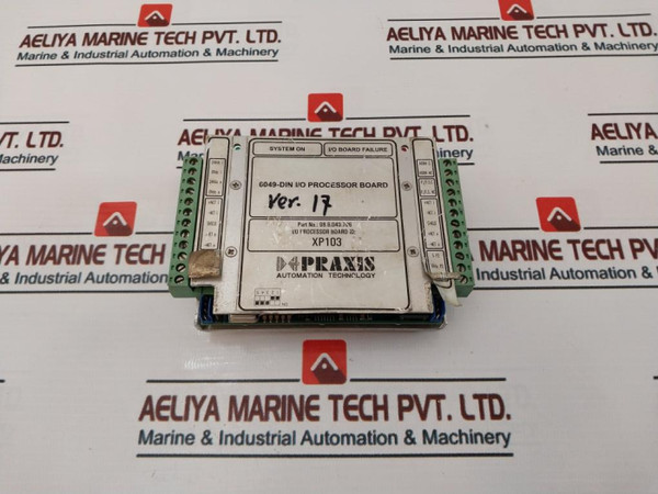 Praxis Automation 98.6.049.706, 6049-din I/O Processor Board Xp103