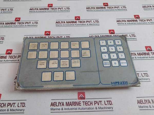 Praxis 93.6.020.000 Operator Keyboard 6020-000