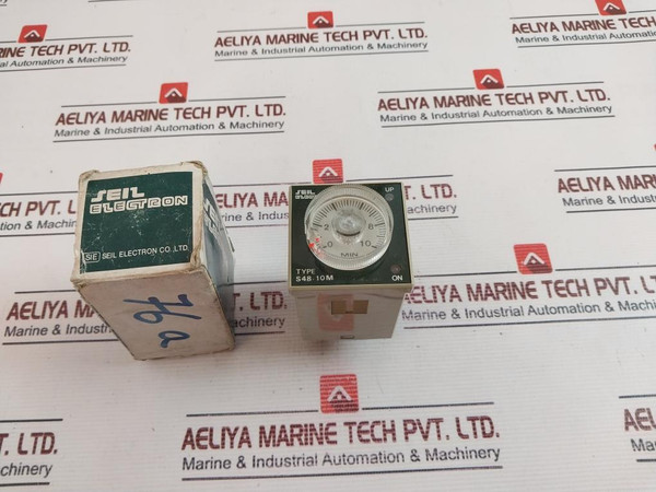 Seil Electron S48-10M2 Timer 0-10 Min, 5A 250 Vac