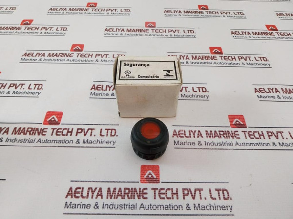 Bartec 05-0003-006500 Illuminated Push Button Red Used