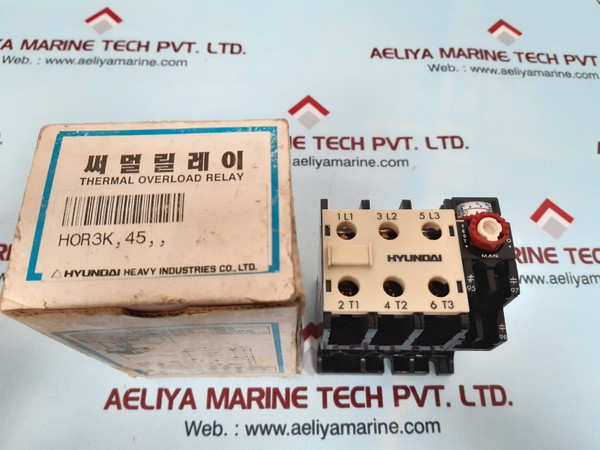 Hyundai hor 3k45 thermal overload relay