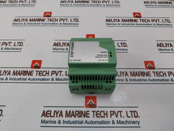Phoenix Contact Step-ps-100-240Ac/12Dc/3 Power Supply 2938921 Used