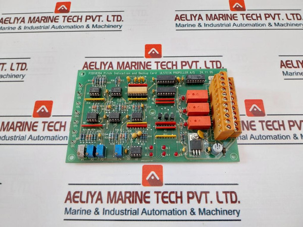 Ulstein Propeller Pib1039A Pitch Inication And Backup Card Rev: A