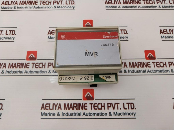 General Electric 769316 Spectronic Mvr 