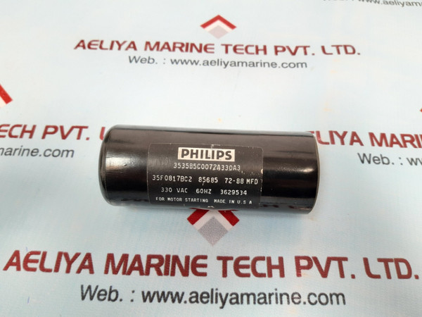 Philips Start Capacitor 330Vac 60Hz for Motor Starting