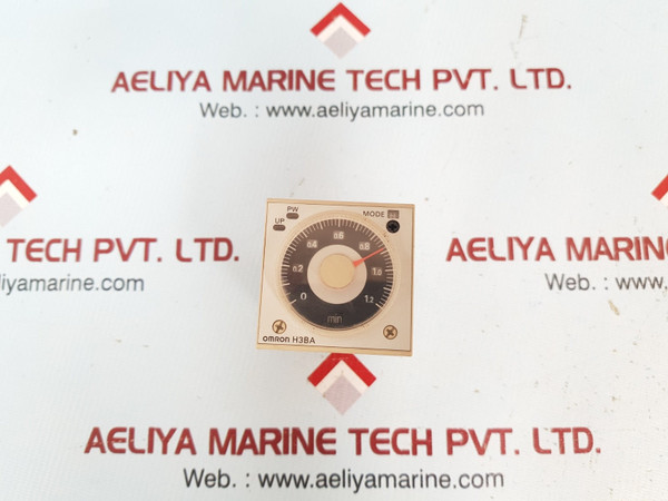 Omron H3Ba-n8H Timer Module 220Vac 50/60Hz 0-1.2 Min