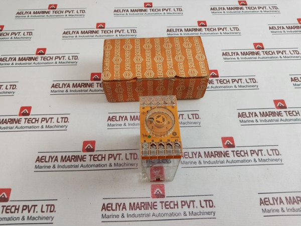 Schleicher Szt 32 Time Relay 5-100S 50/60Hz Used