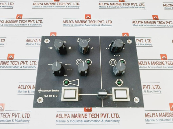 Kockum Sonics Tli 50 E-2 Signal Controller 24V Dc 110V Ac Used