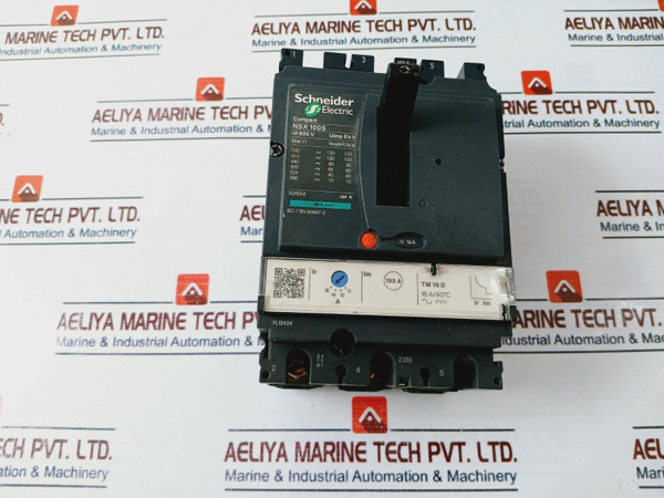 Schneider Electric Compact Nsx100S Circuit Breaker 50/60Hz Cat: A Used