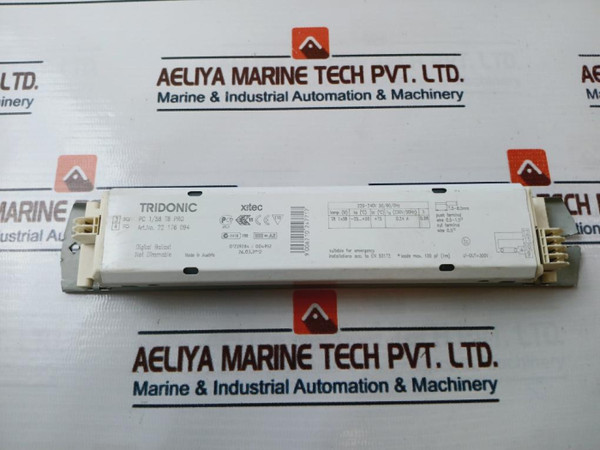 Tridonic 22 176 094 Digital Ballast Pc 1/58 T8 Pro Used