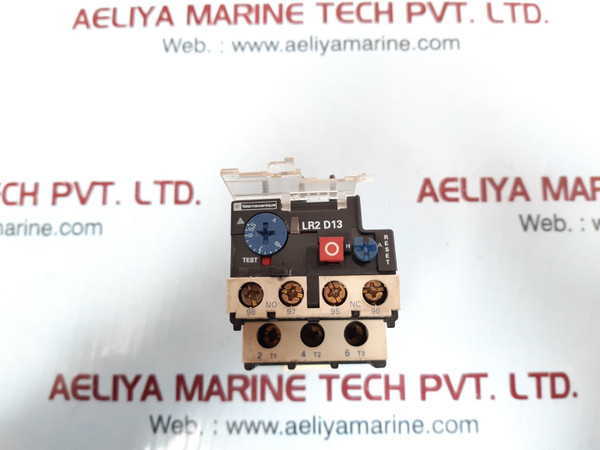 Telemecanique Lr2 D1312 Overload Relay 600V 3Ph