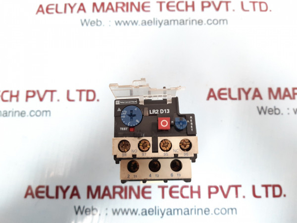 Telemecanique Lr2 D1312 Overload Relay 600V 3Ph - Class 10A