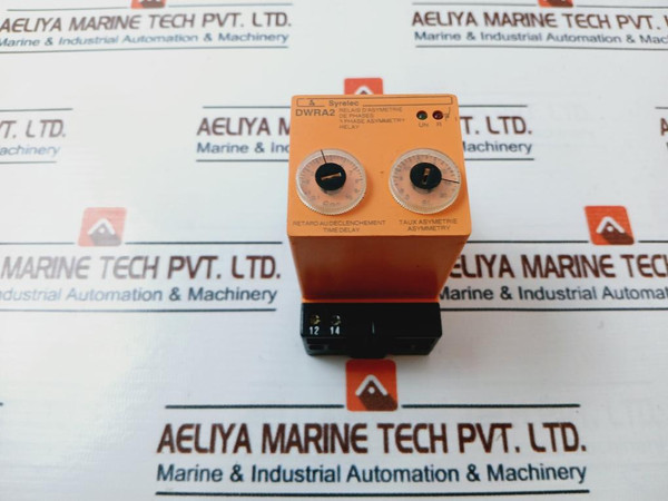Syrelec Dwra2 3 Phase Asymmetry Relay Used