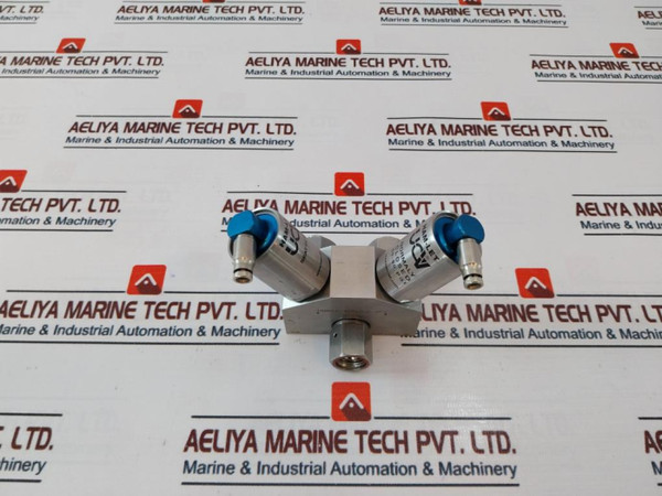 Ham-let Hmb21-4Lklclc-gf4 Dual Head Valve Used