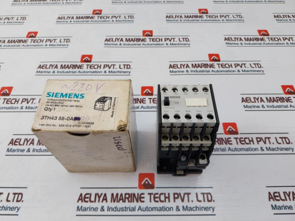 Siemens 3Th4355-0A 55E Control Relay G/9347 Used