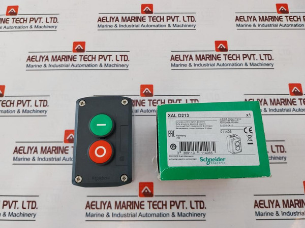 Schneider Electric Xal D213 2 Button Complete Control Station Ip66