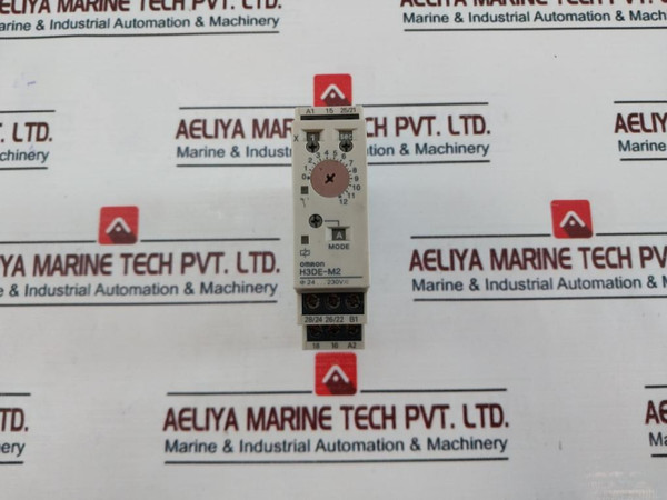 Omron H3De-m2 Timer 0.1S-120H 50/60Hz Used