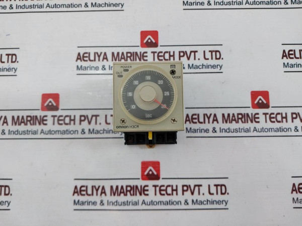 Omron H3Cr-a Timer Relay With Base 0-30 Sec 5A 100 To 240Vac