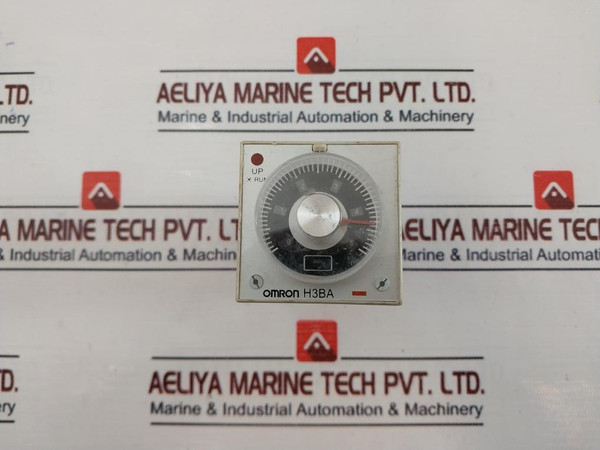 Omron H3Ba-8 Timer Relay 24 To 240Vac Dc 50/60Hz 0-5 Sec