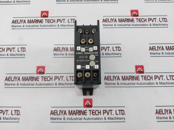 Toyo Keiki Ags-2E A (Rms)-transducer Ac 0~5A 50/60Hz Used