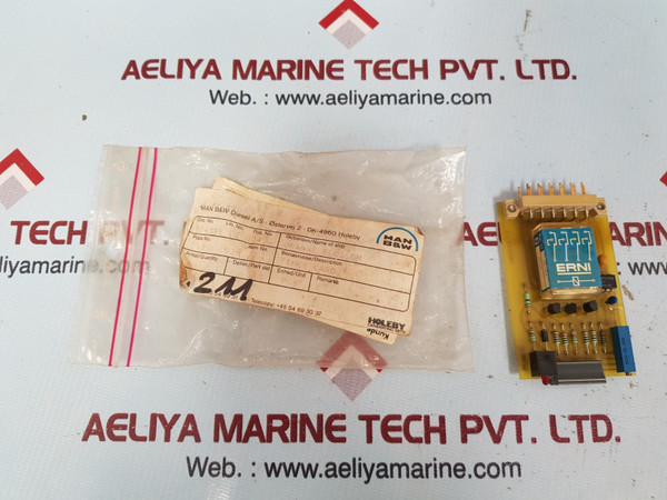 Man B&W 31310 02H Times Card