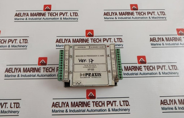 Praxis Automation Xp109, 6049-din I/O Processor Board 98.6.049.706