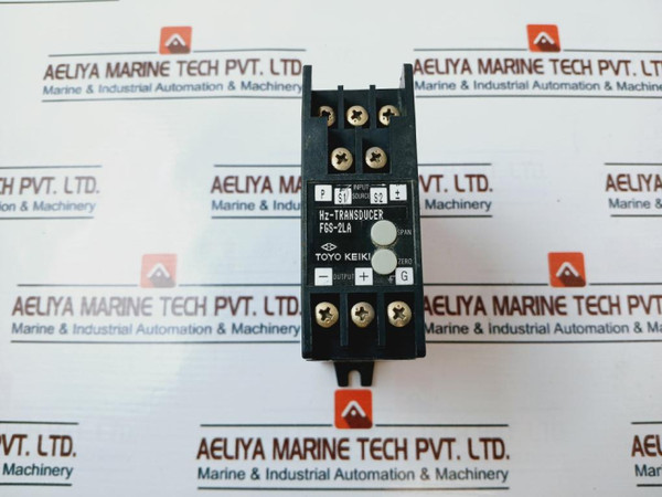 Toyo Keiki Fgs-2La Hz-transducer Tmj430321 Used