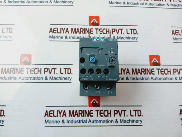 Siemens 3Ru2126-1Hb0 Overload Relay Class 10 Used