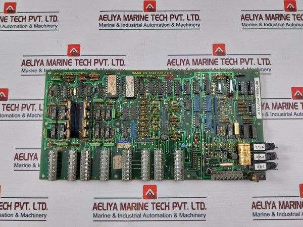 Saab Kk 8592 040-11-1 Printed Circuit Board Used