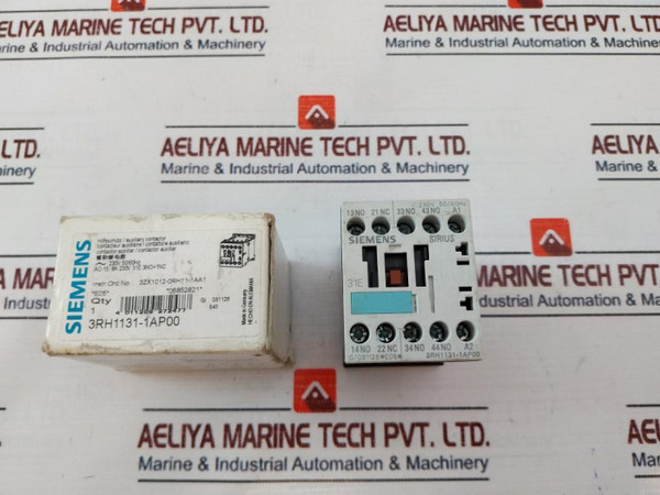 Siemens 3Rh1131-1Ap00 Auxiliary Contactor 230V 50/60Hz New