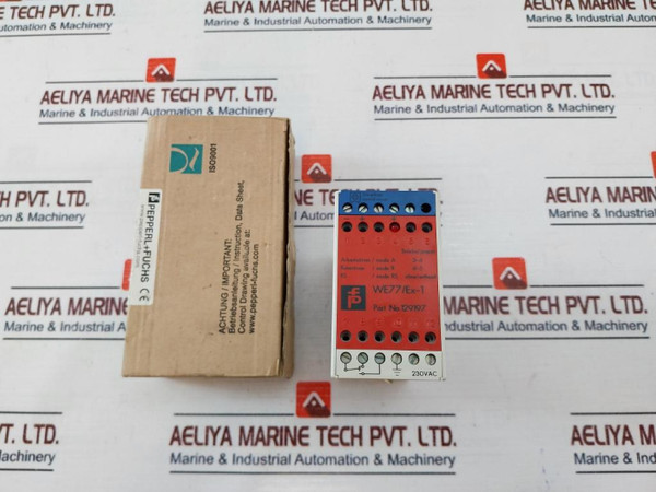 Pepperl+Fuchs We77/Ex-1 Isolated Switch Amplifier 129197 New