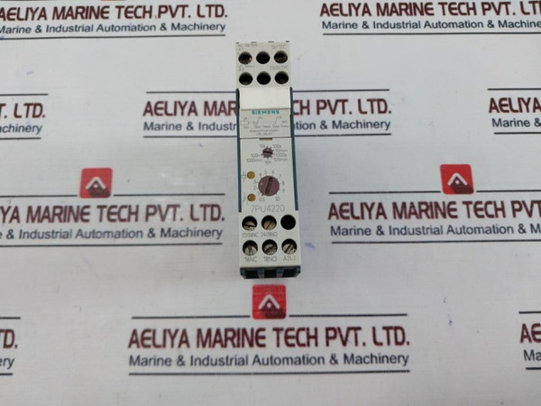 Siemens 7Pu4220-2Bj20 Time Relay 50/60Hz Used