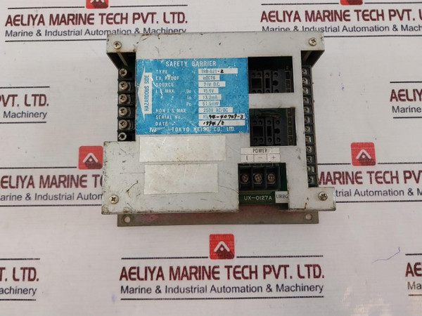 Tokyo Keiso Trb-021-2 Safety Barrier Unit 250V Used