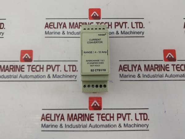 Minilec S2 Cts1/10 Current Convertor 4-10Amp Used