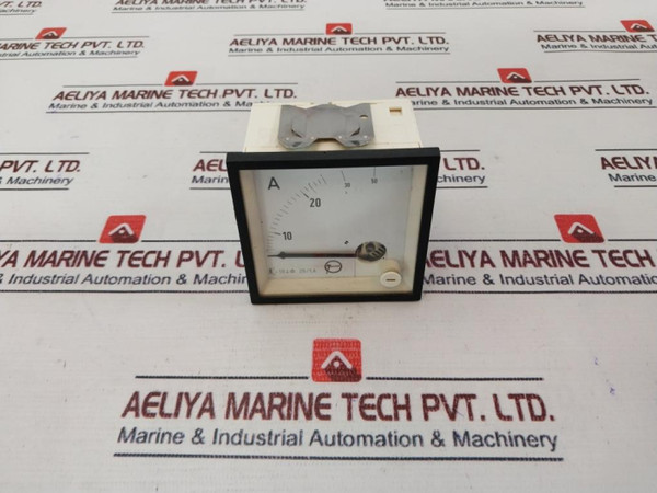 Janssen 25/5A Ammeter 0-50A Used