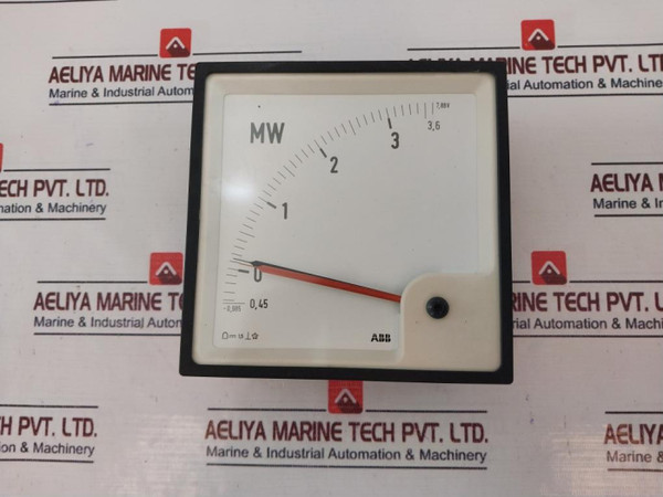 Abb 0.45-3.6 Mw Voltage Meter Used