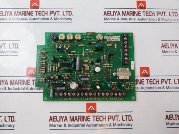 Shinko E3-1584 Circuit Board C37F2687S Used