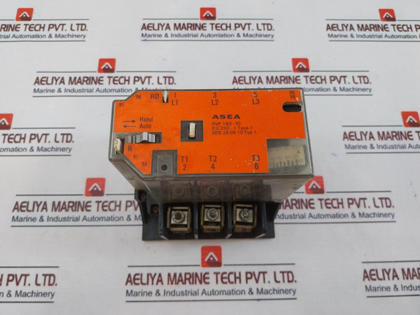 Asea Rvp 160-1D Overload Relay 600V Used