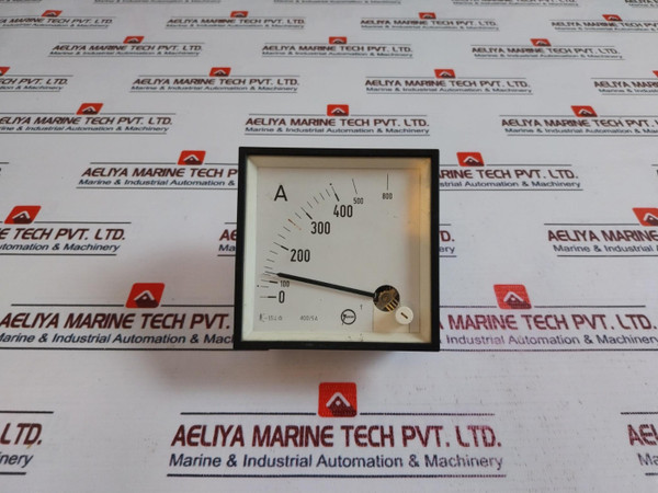 Janssen 400/5A Analog Ammeter Used