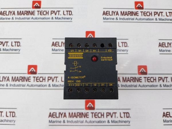Bender Ireh 150 Insulation Monitor Ac 50-60 Hz 220V Used