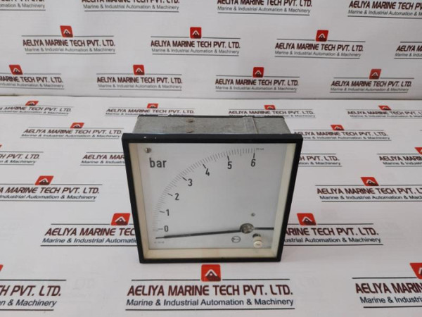 Janssen 7478S 0-6 Bar Meter Used