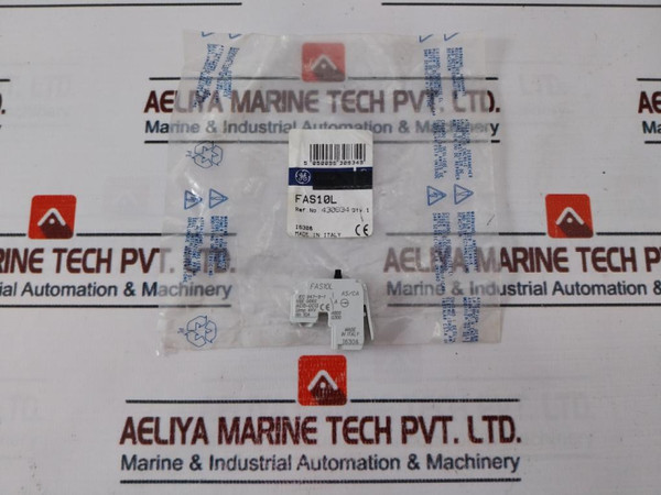 Lot Of 3X General Electric Fas10L Auxiliary Contact 10A 4Kv New