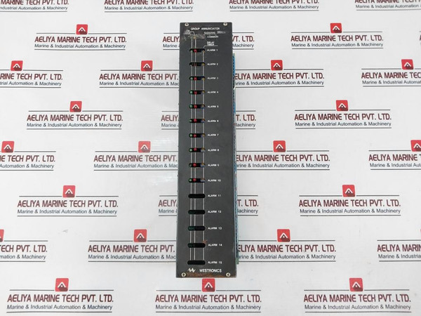 Westronics Sbga-15P2W Group Annunciator 950515-ga